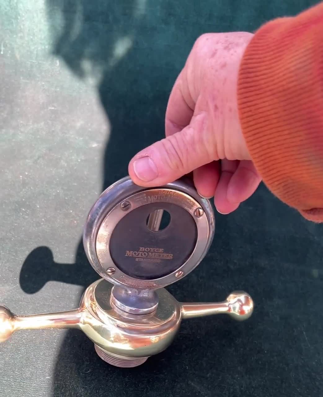 1920s Boyce Brass Dog Bone Motometer: Vintage Auto Collector - Etsy