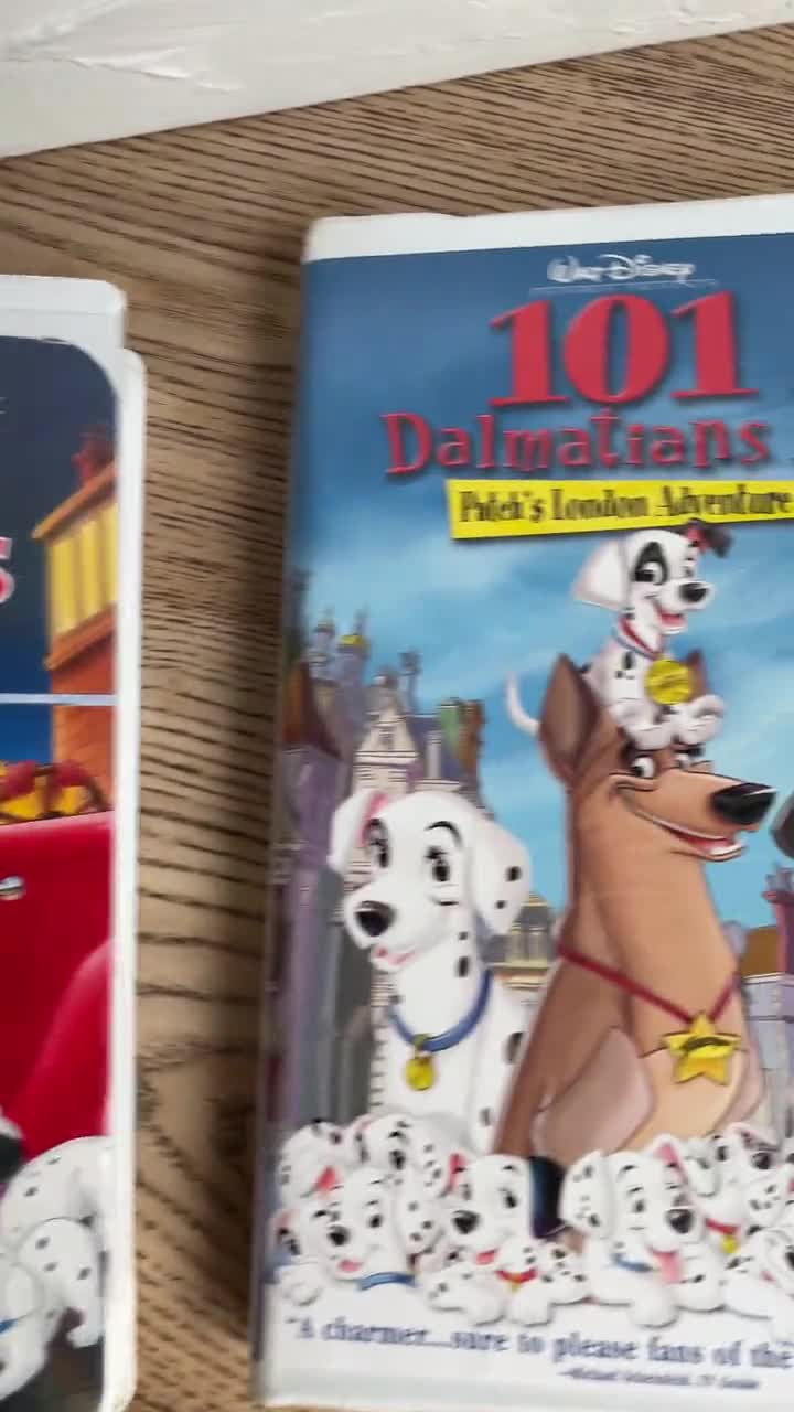 Vintage 101 Dalmatians & 101 Dalmatians 2: Patch's London