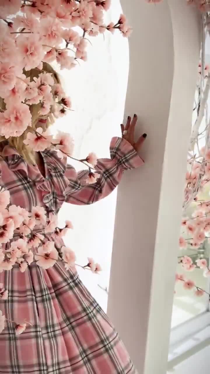 pink flannel dress Tuckernuck Vineyard Vines Pink Plaid Dress