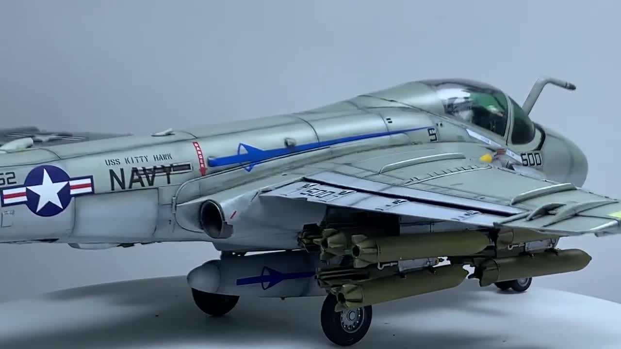 【白い悪魔様】1/48 A-6E イントルーダー① A-6E イントルーダー プラモデル｜ホビーサーチ