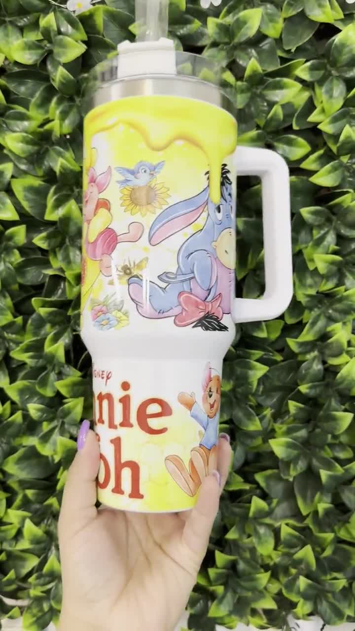 Winnie The Pooh Stanley Cup 40 Oz I Cant Adult Today Take Me To