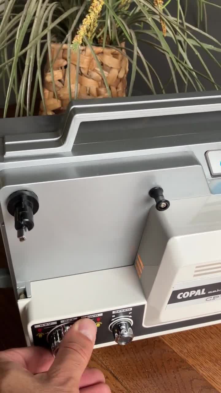 COPAL SEKONIC CP77 8mmフィルムプロジェクター 映写機 Vintage Copal Sekonic CP77 8MM Film Projector for Super 8 - Etsy