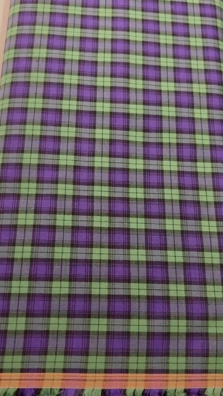 Sevenberry Classic Plaids - Navy/hunter Plaid - Cotton Fabric - Etsy