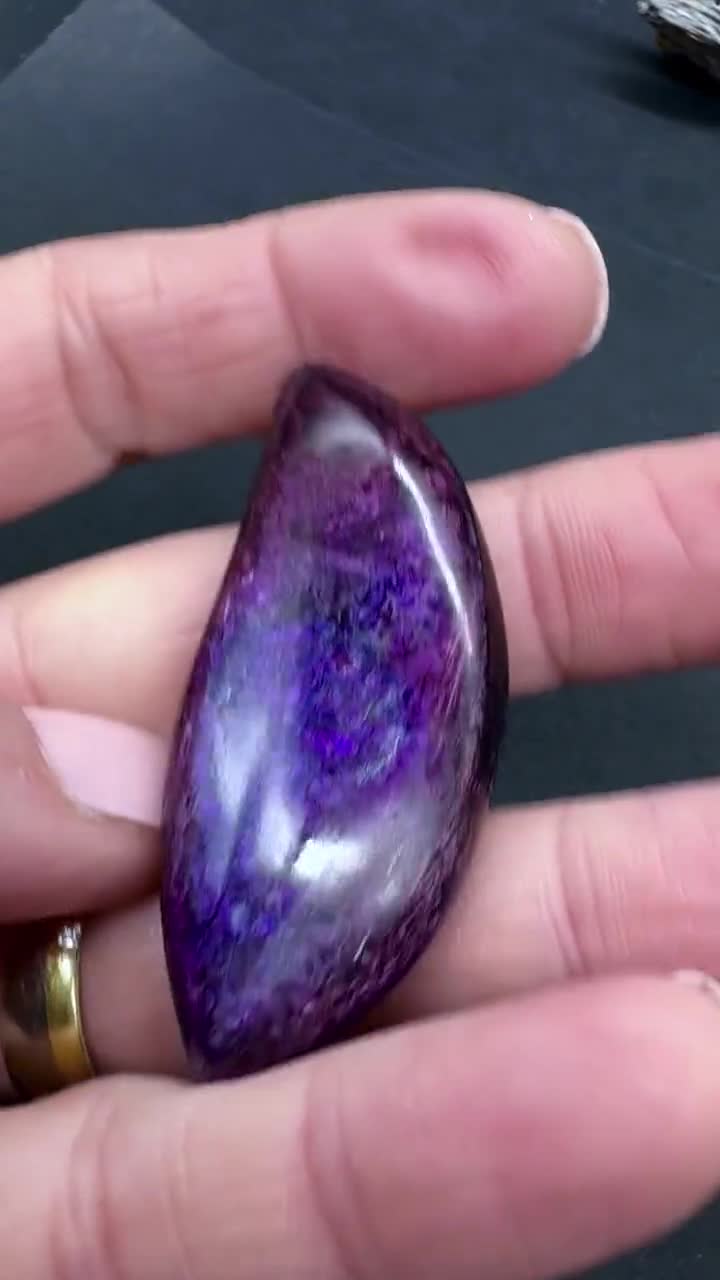 COLLANE PERLINE CILINDRO PIETRA PREZIOSA VIOLA 8x12MM AFRICA - Foto 7