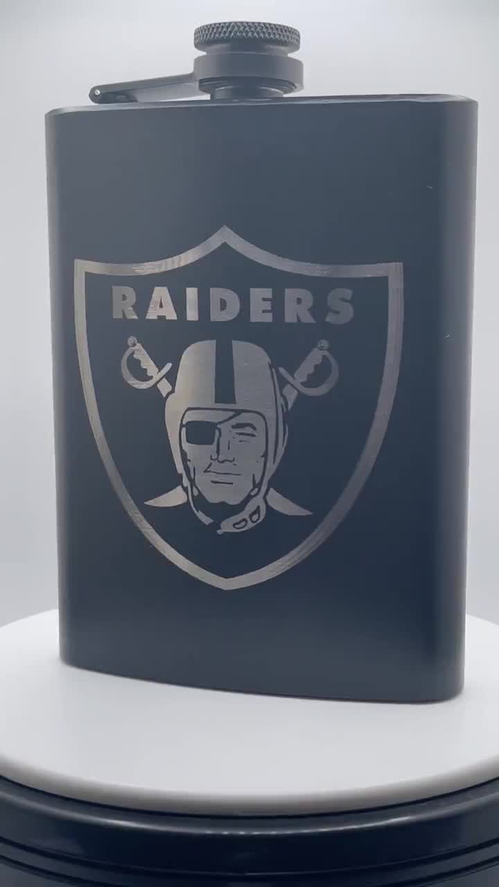 Custom Las Vegas Raiders Flask