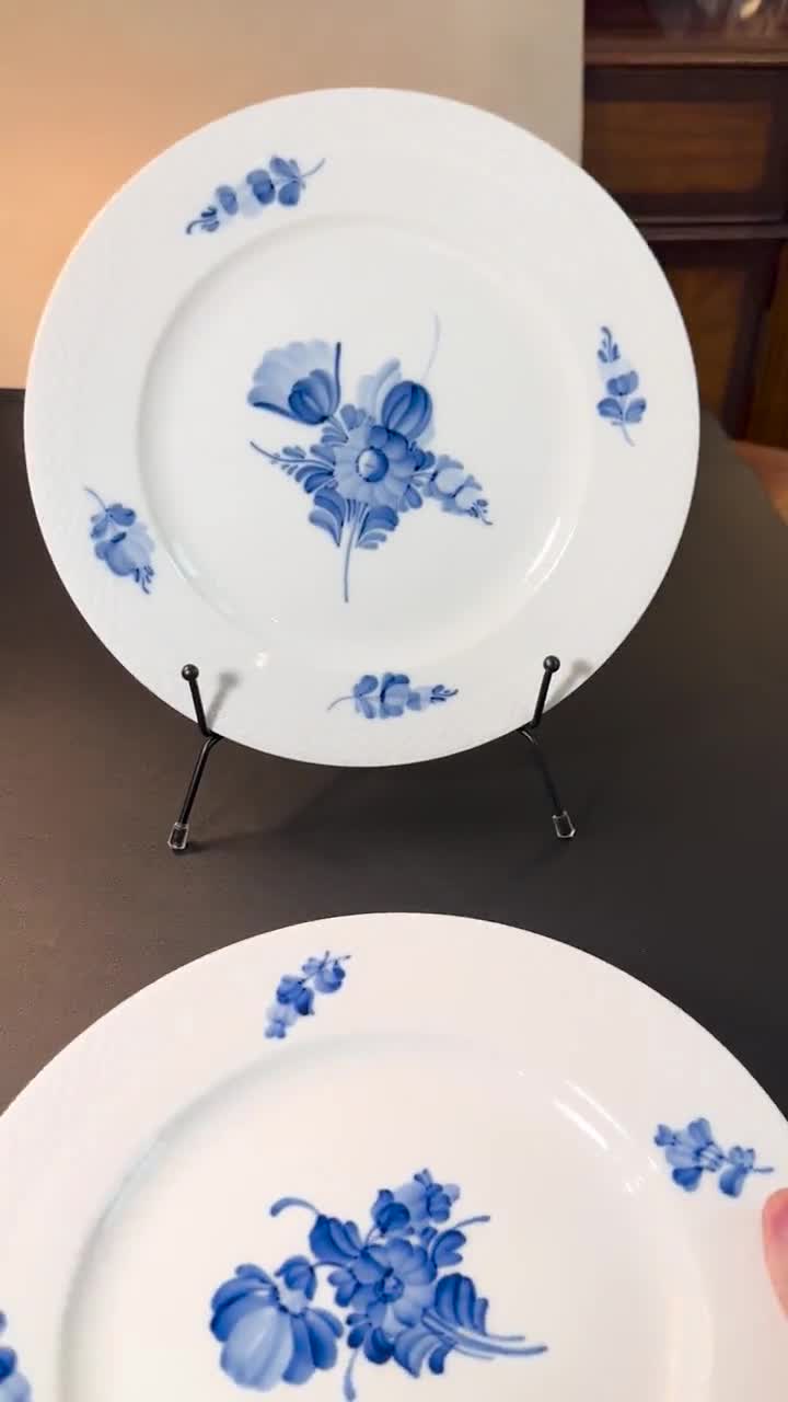 ロイヤルコペンハーゲン ブルーフラワー 編み込みディナープレート