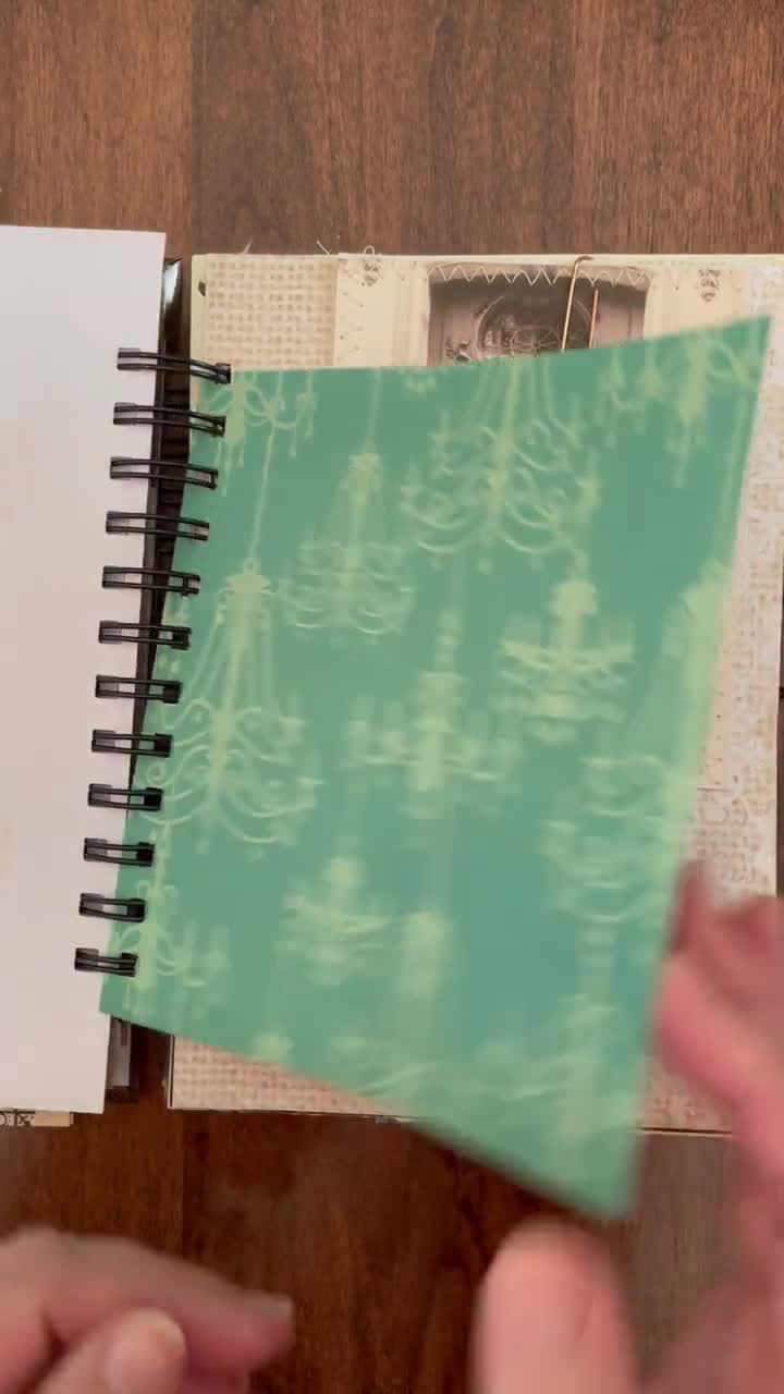 Vintage Junk Journal - Etsy