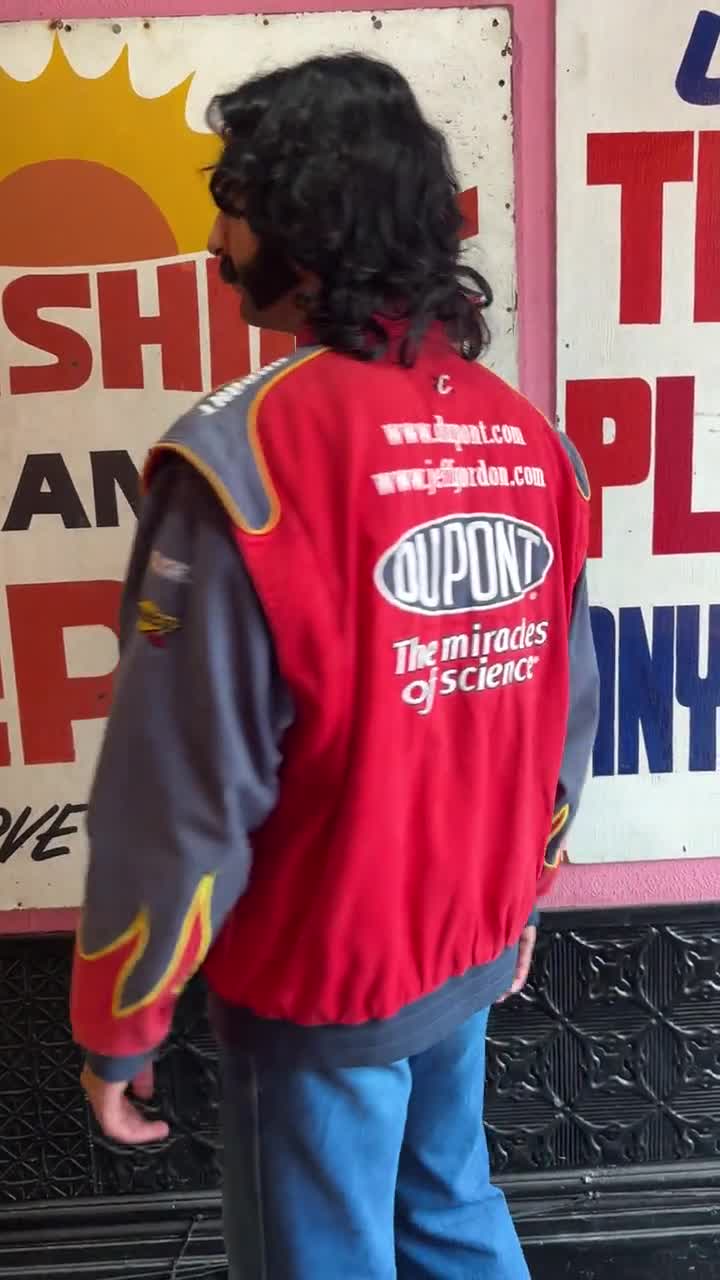 1990s Jeff Gordon Nascar Racing Jacket | Size Large - Etsy