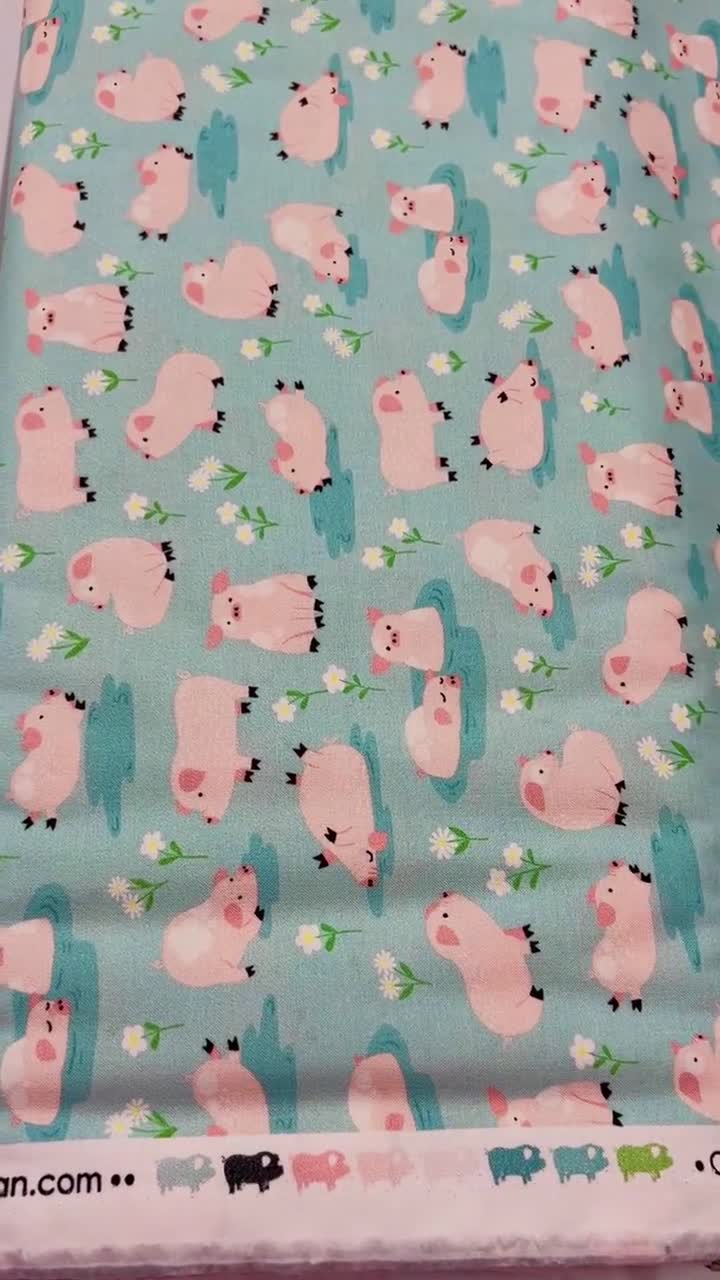 Percy pig fleece online blanket