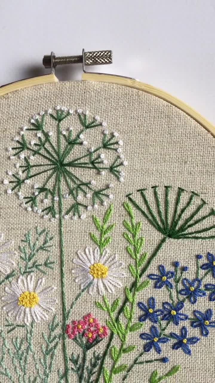 Learn how to embroider a flower on paper — Flourishing Fibers - Embroidery  & Notions Like No Other