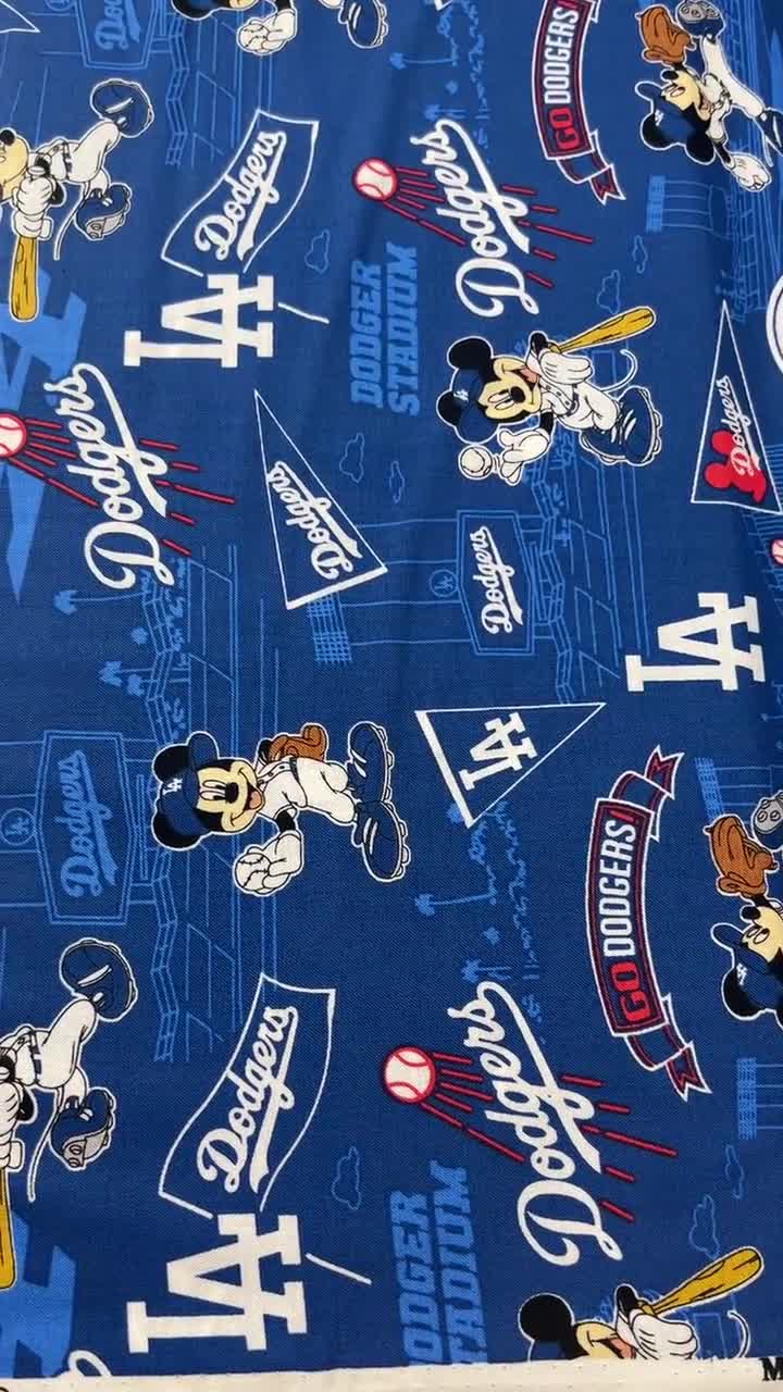  Fabric Traditions MLB Mickey Disney Fabric Mash Up