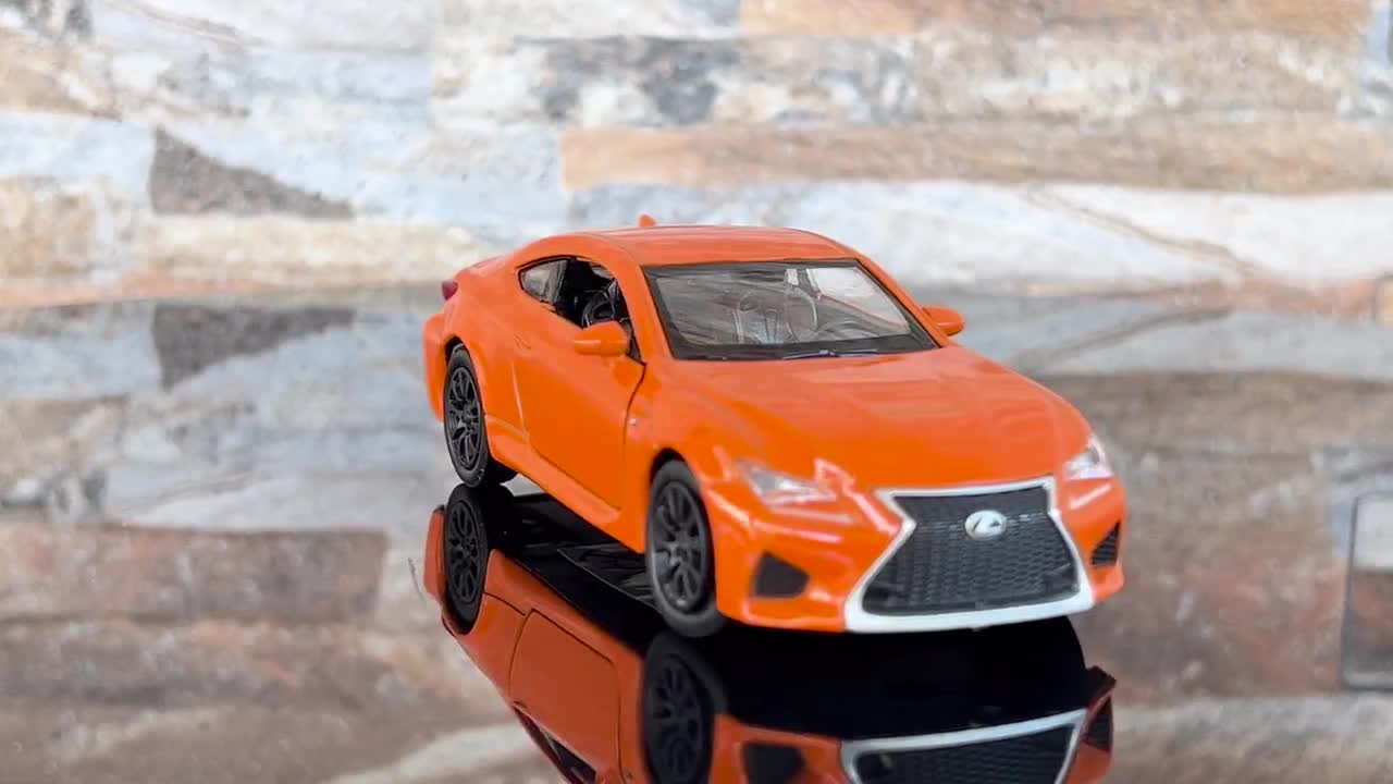 Lexus RC F , 1/38 Scale Model Car, 1/38 Diecast Car Model, Die