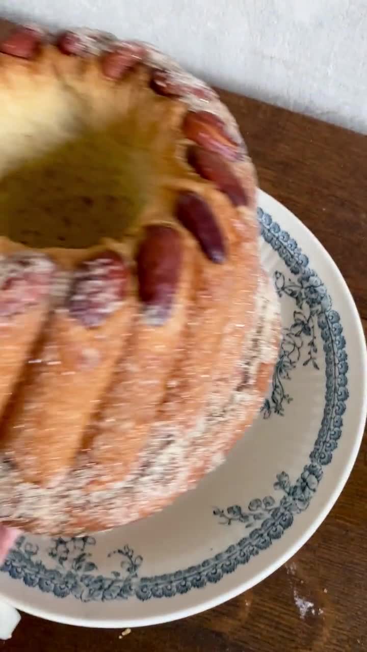 アンティーク ウェッジウッド ケーキスタンド | スイス製 ブルー