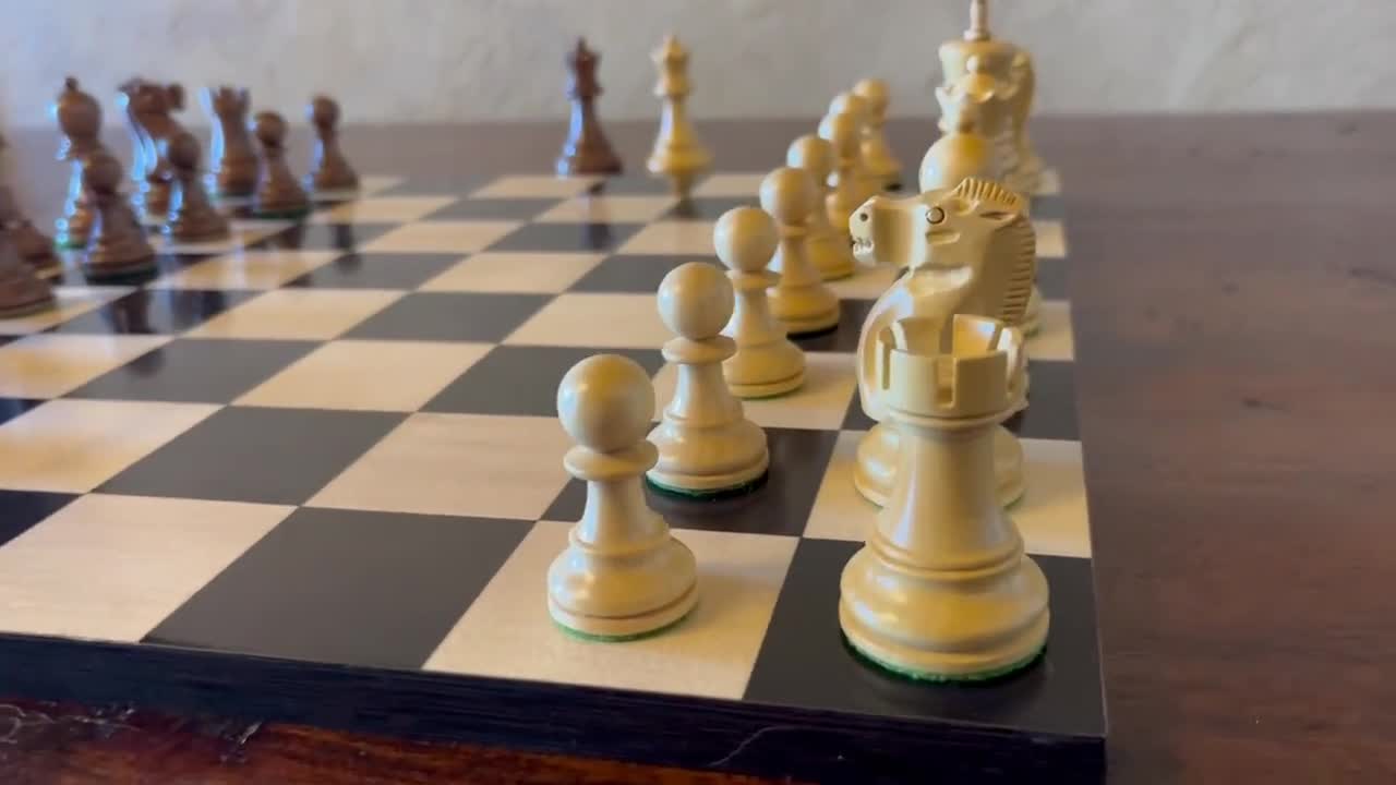 1940s Art Deco chess pieces — Black Forest Studio