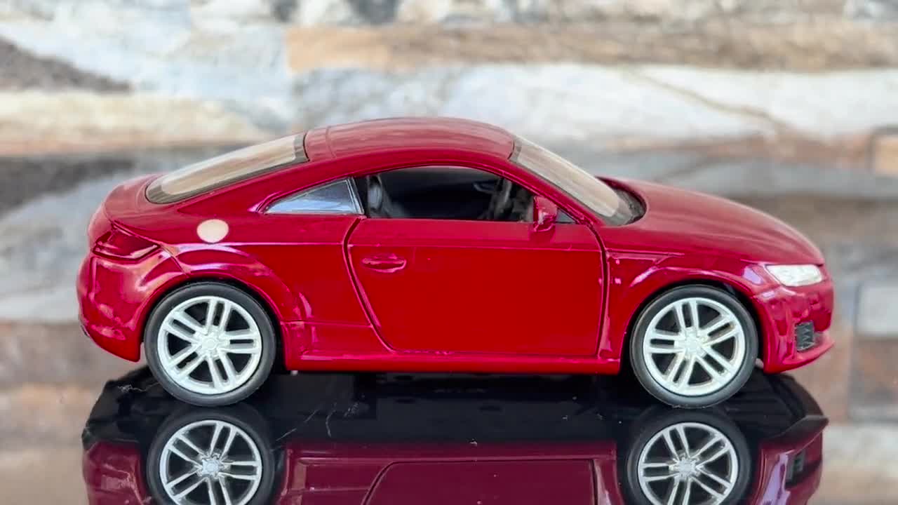 アウディ TT クーペ、モデルカー、ダイキャストカー、1/36 スケール