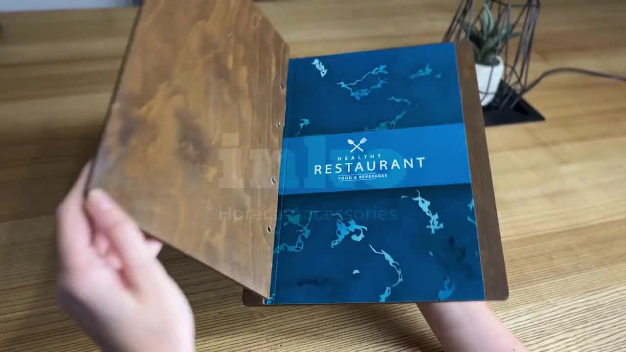 Menu legno a4 - Ristorante Perfetto