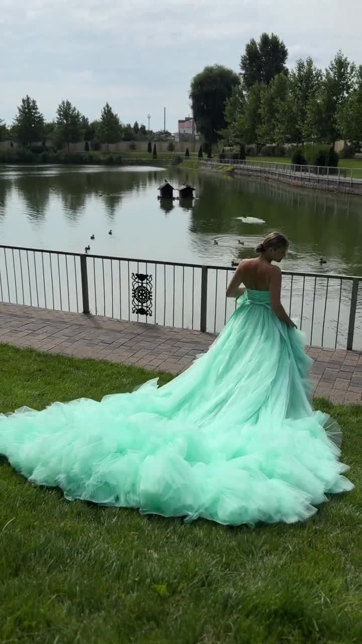 amazon mint green bridesmaid dresses A-line Lace Top Mint Green Bridesmaid Dress with Ribbon  FancyVestido