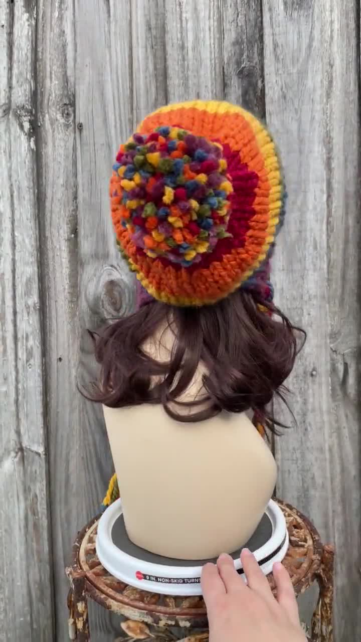 Gay Bear Pride Paw Knit Hat For Men Warm Knitted Caps For Women...