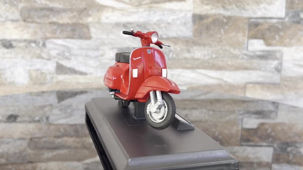 Vespa 2016 PX、1/18スケールモデルバイク、ダイキャストバイク、1/18