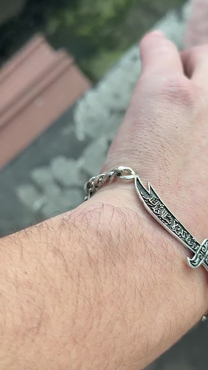 Nullus sword bracelet 925シルバー NULLUS : 눌루스] SWORD & THORMS 925 SILVER BRACELET - SAMPLAS