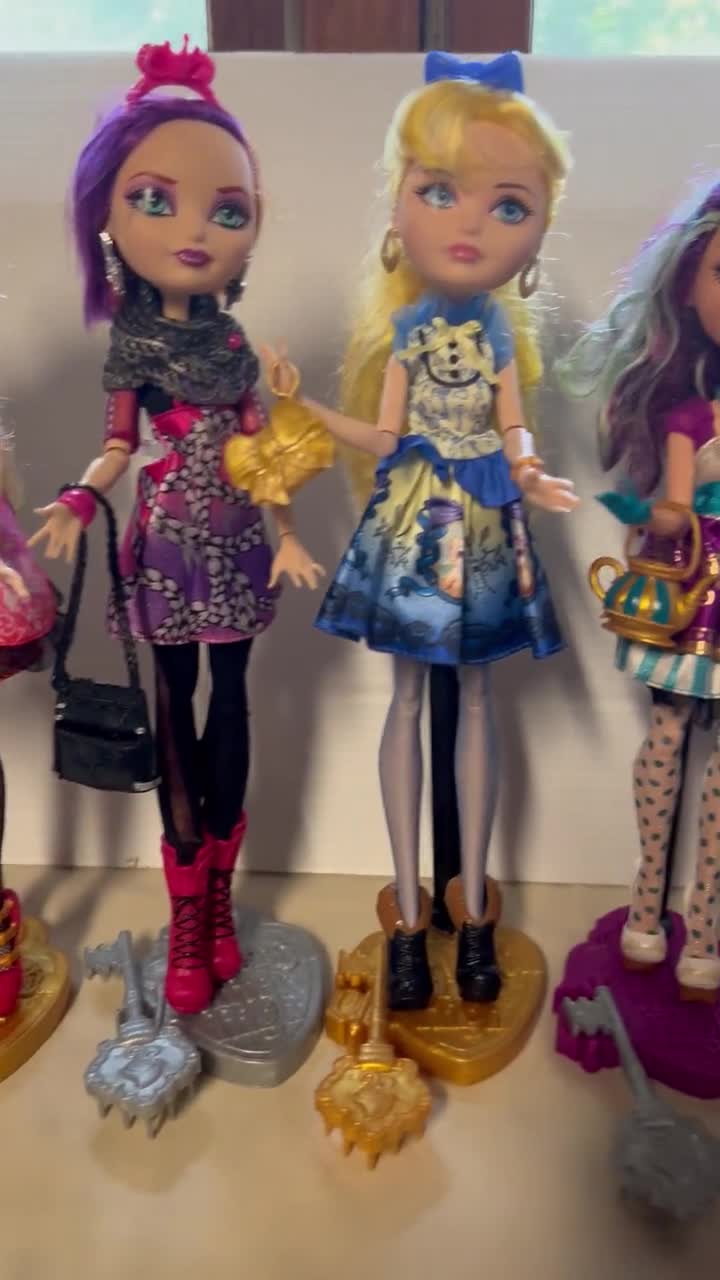 bonecas ever after High Apple, Raven, cupido, Briar, Blondie