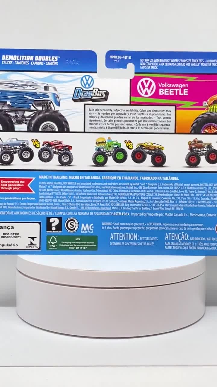 ホットウィール モンスタートラック フォルクスワーゲン ドラッグバス