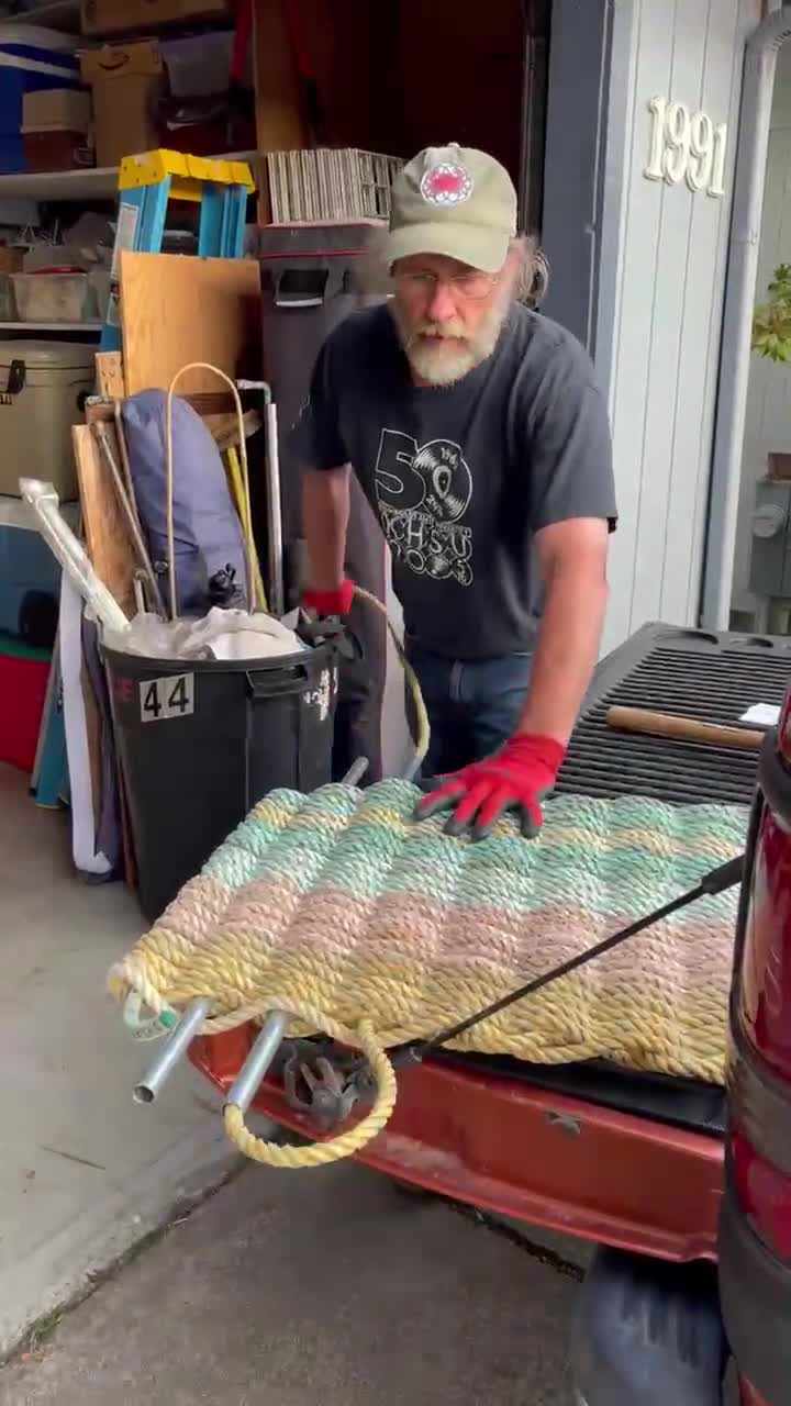 Crab Pot Rope Doormats, Seaside Weavers