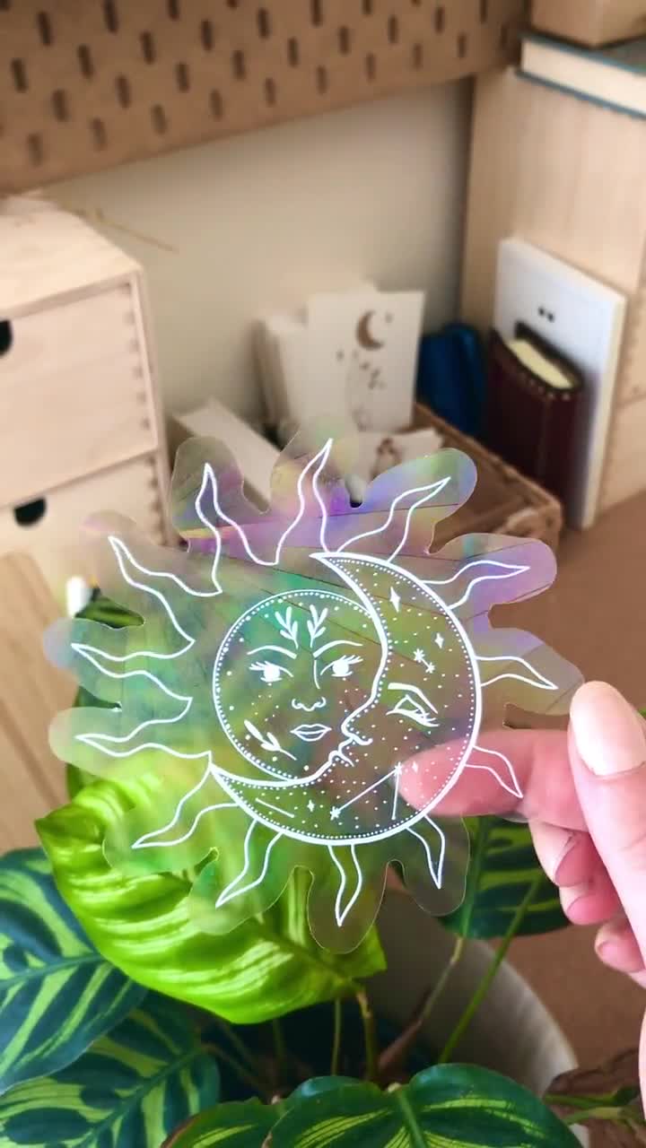 Crystal Suncatcher, Rainbow Maker Decal 