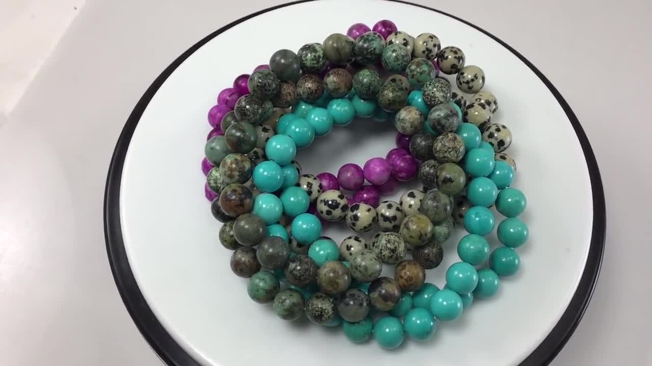 Round Beads Bracelet Making Kit Crystal Beads Bracelet Beads - Temu Mexico