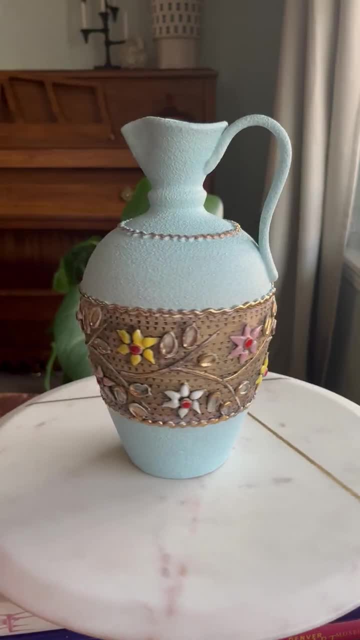 Fratelli Fanciullacci Pottery Italy Pitcher/vase Made for Elbee
