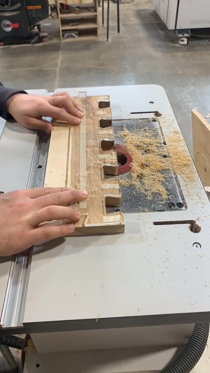 INFUNLY Dovetail Stitch Router Template 3.54"×15.75" Acrylic