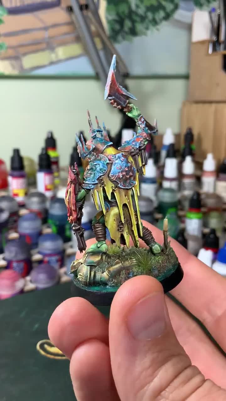 Painted Kruleboyz Killaboss,painted Warhammer Aos Miniature Orruk