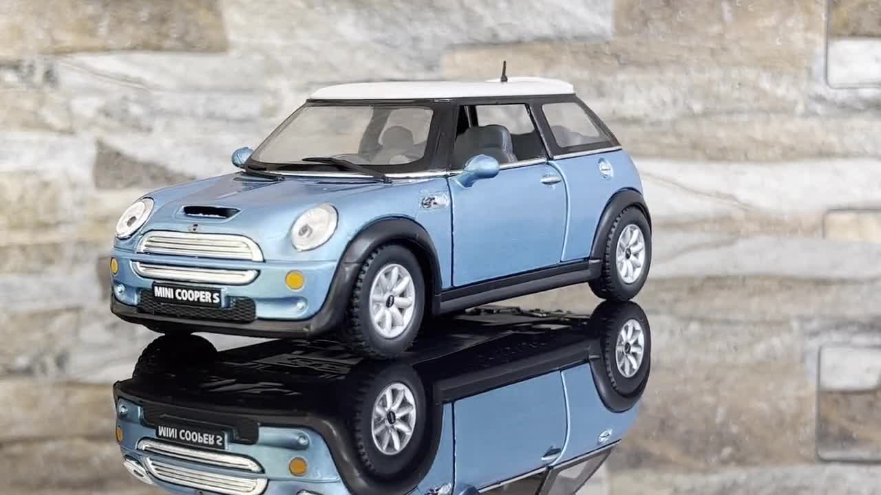 Mini Cooper S , Model Car, 1/28 Scale Model Car, 1/28 Diecast Car