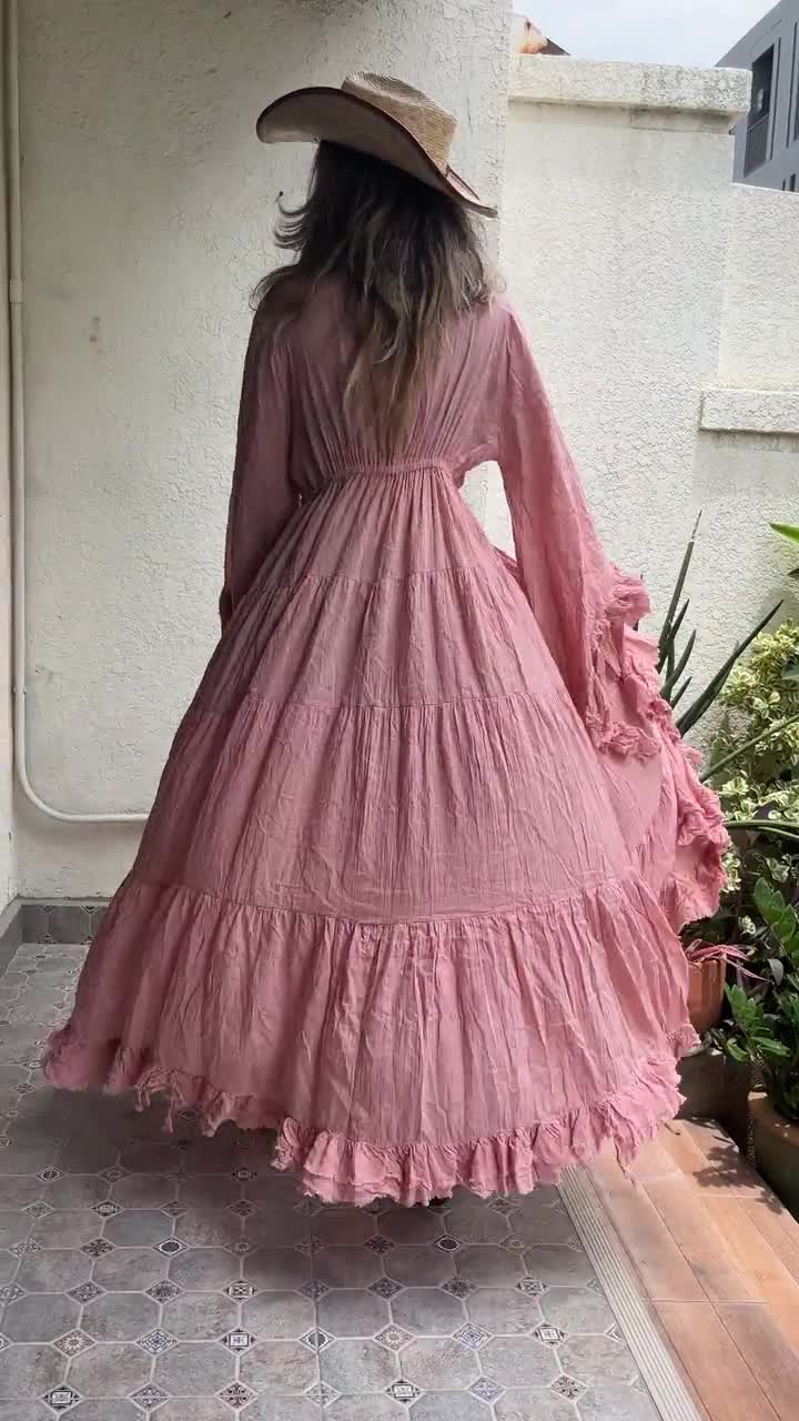Boho Summer Long Duster ,cotton Long Kimono,cotton Cardigan