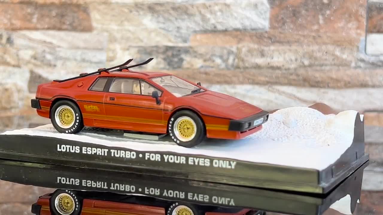 Lotus Esprit Turbo , 007 James Bond Collection, Vintage Diecast