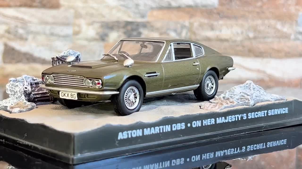 Aston Martin DBS , 007 James Bond Collection, Vintage Diecast Car
