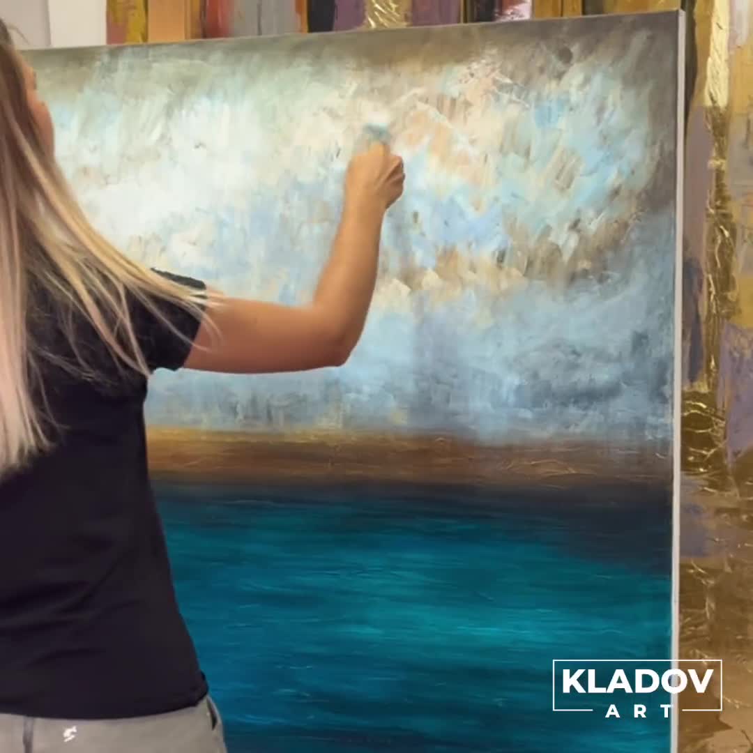 特大の赤と黒の抽象油絵：モダンなコントラストカラー - Etsy 日本