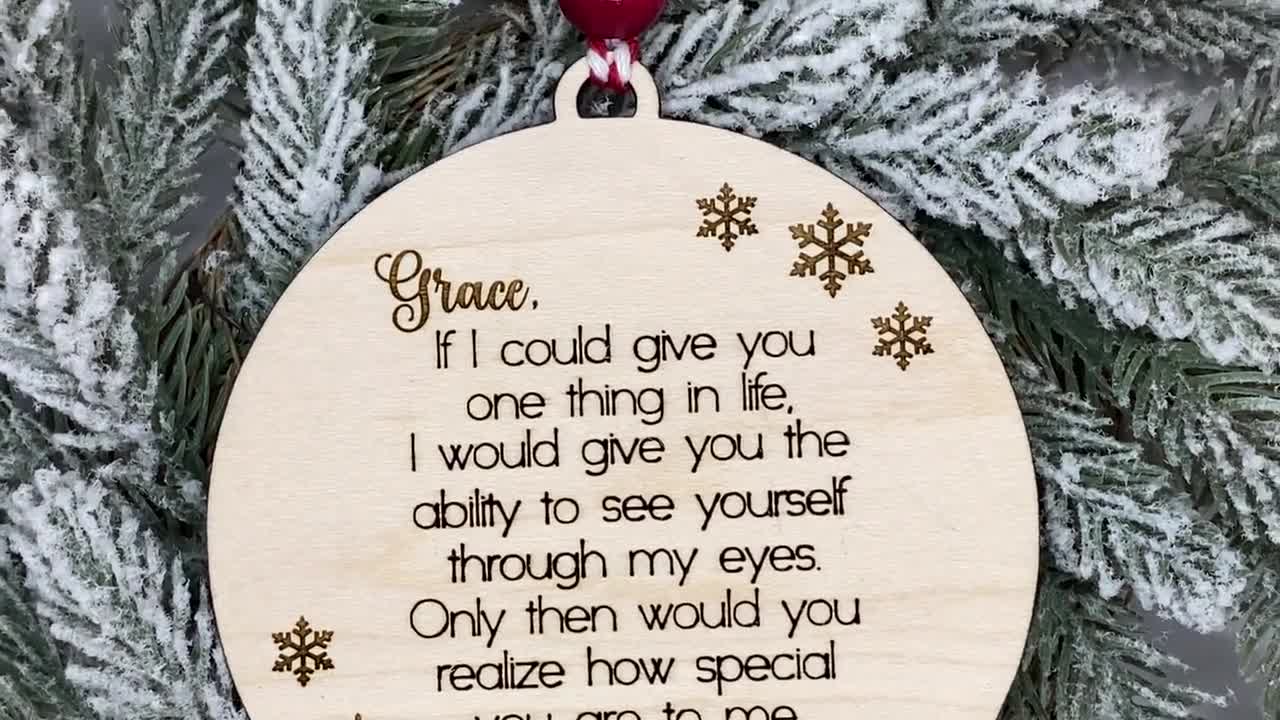 To My Son/Daughter From Mom - Christmas Personalized Gifts Custom Orna —  GearLit