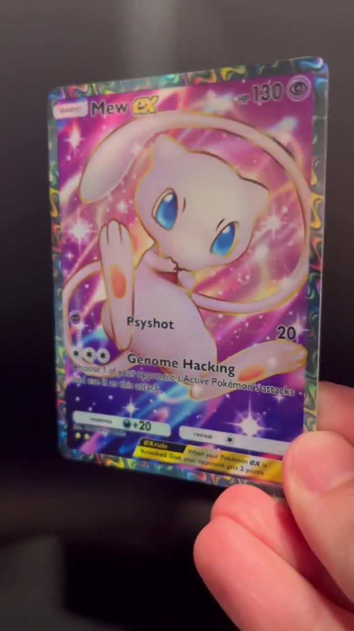 new rare pokemon cards Mew - 76/214 - Rare Holo Card - SM10 Unbroken Bonds main image 1