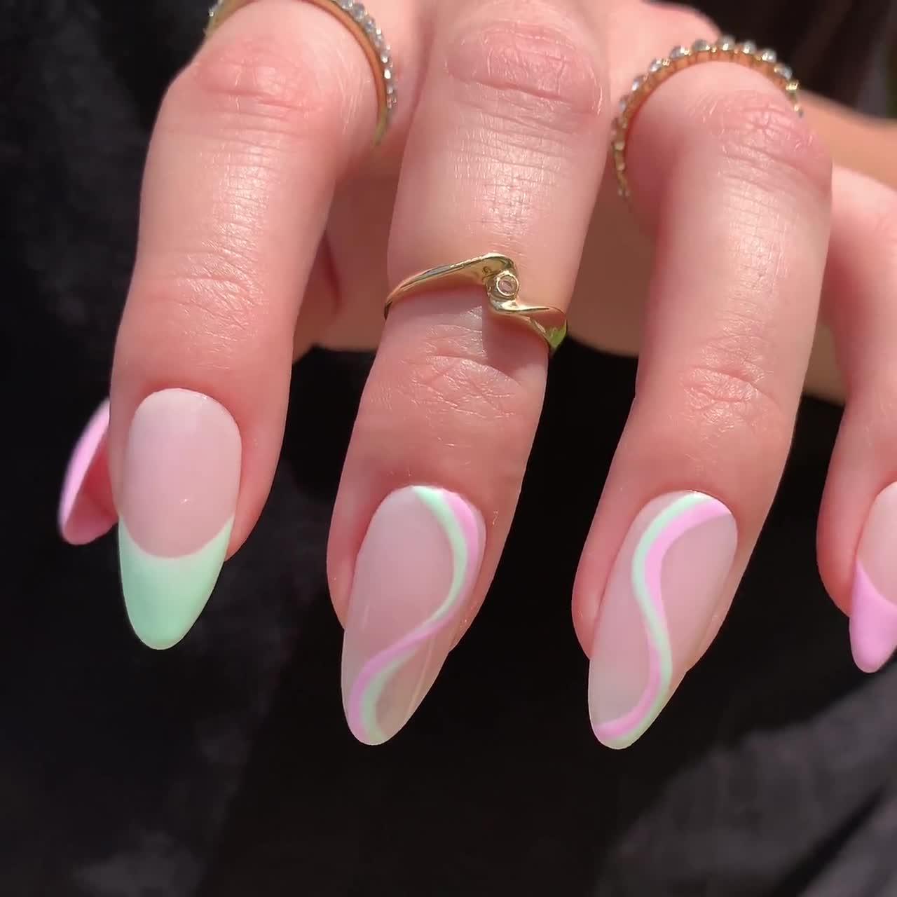 Nude Almond Press On Cute Fake Nails With Y2K Star Diamond Designs For Cool  Girls And Women Fukk Cover Nail Tips Included 230927 From Kang06, $9.17 |  DHgate.Com