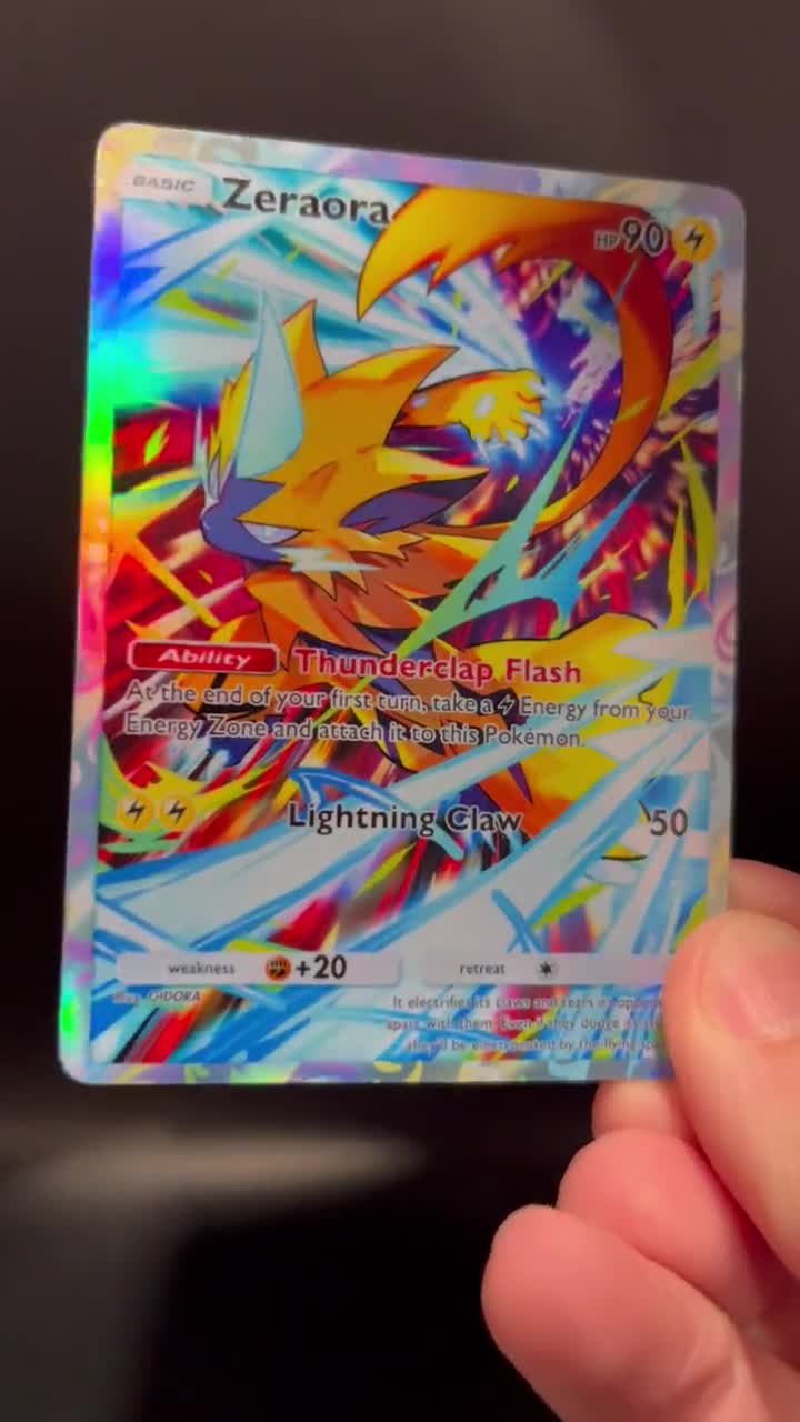 ゼラオラ ホログラフィック ポケモン TCG ポケット 自作カード - 鮮明