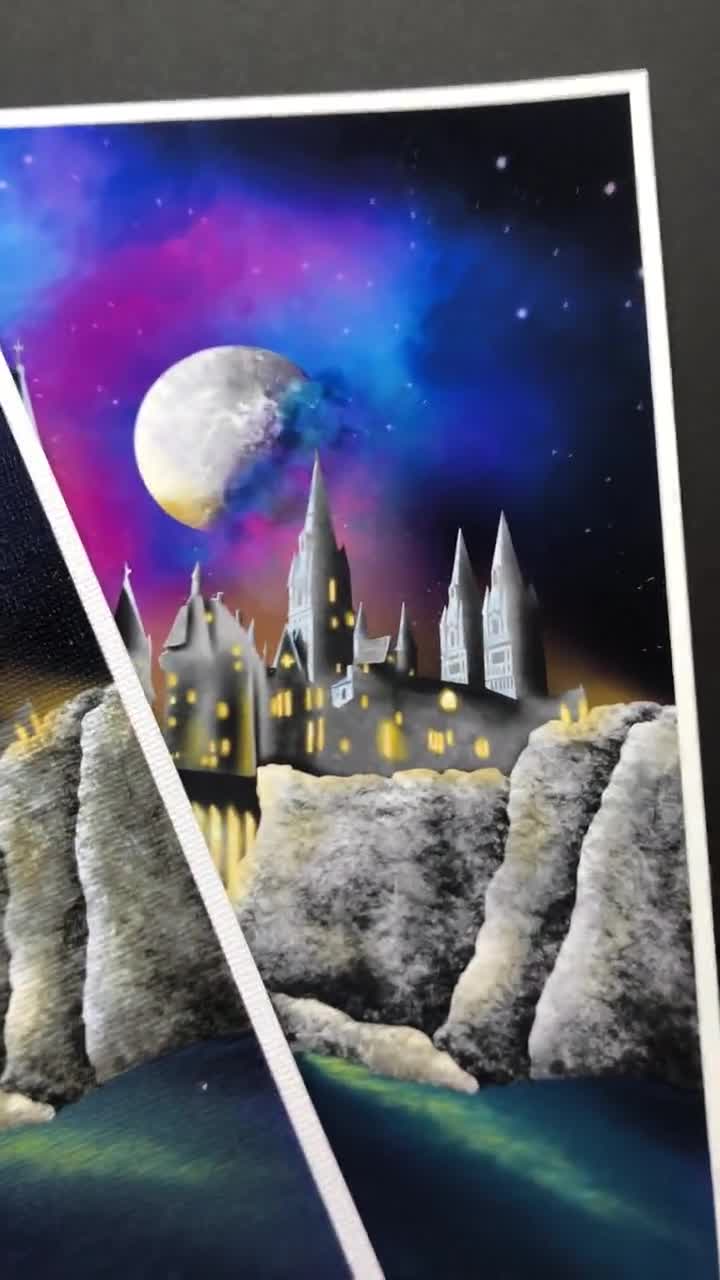 Harry Potter Hogwarts Art Print Fine Art Wall Print Harry Potter