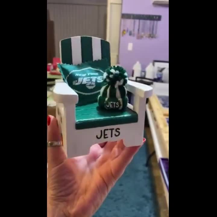 New York Jets NFL Football Mini Beach FAN Chair and 