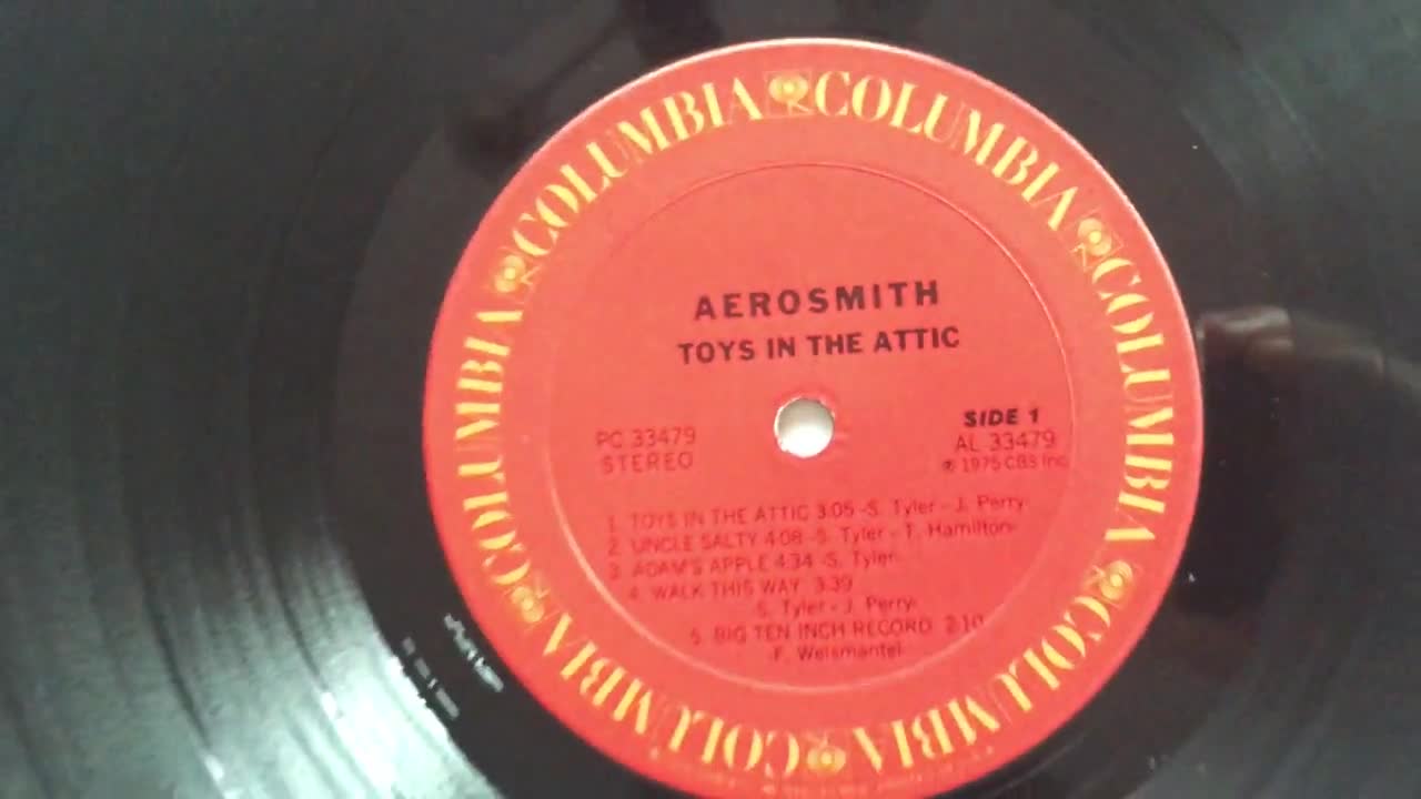 Aerosmith Taiwan Import Vinyl newest Record