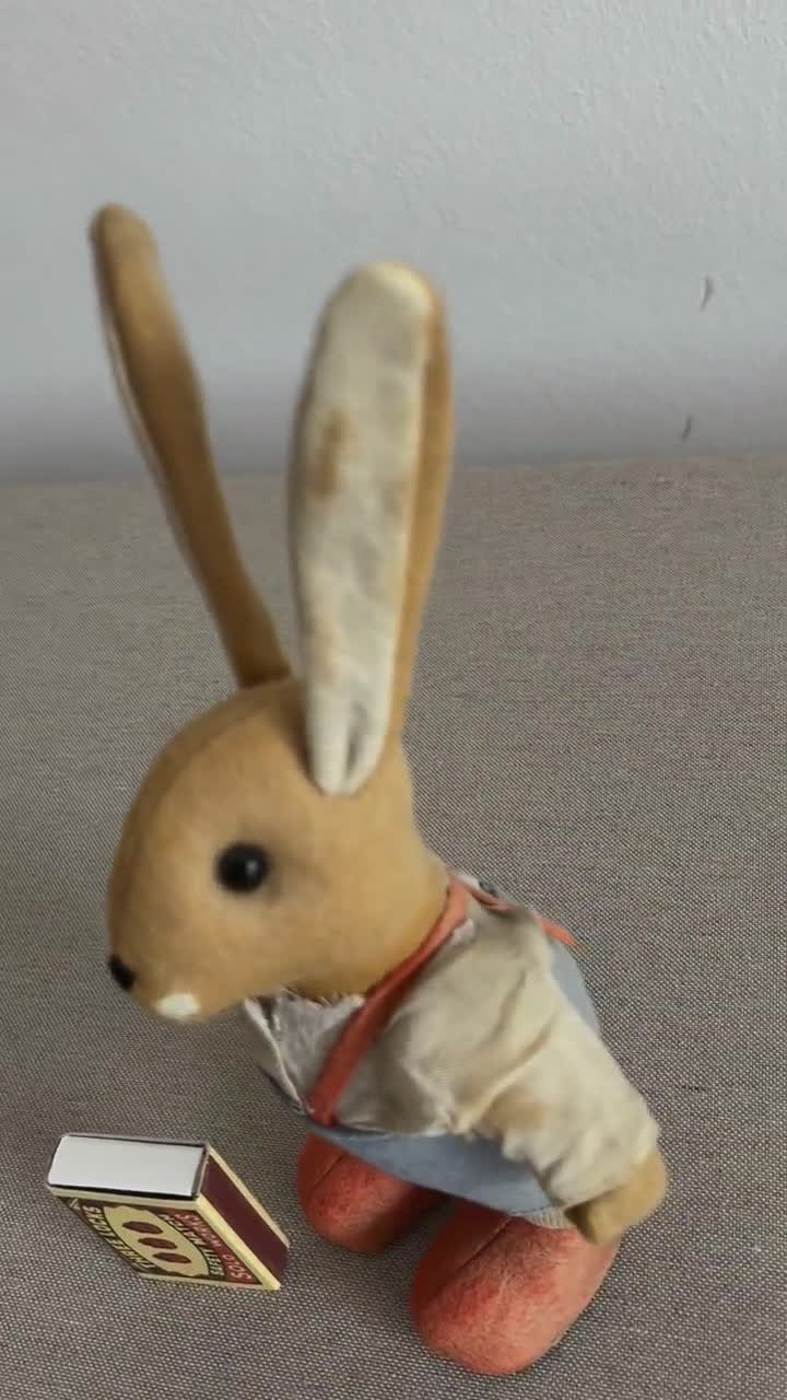 ＊KERSA社＊1930's Rabbit/ウサギ/兎/バニー/ラビット＊ドイツ RARE! Original KERSA Felt Rabbit, Vintage 1960's - Etsy