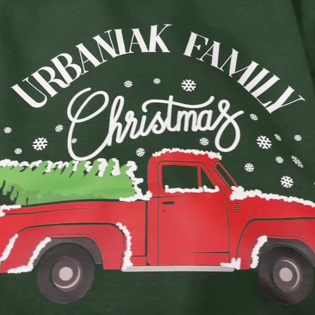 Chandails de Noël Assortis pour la Famille - Pull Tricoté Mignon et