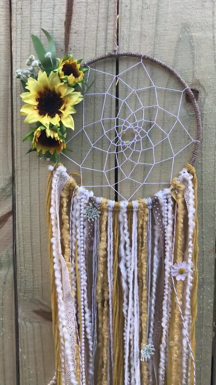 Sunflower Dream Catcher Making Kit