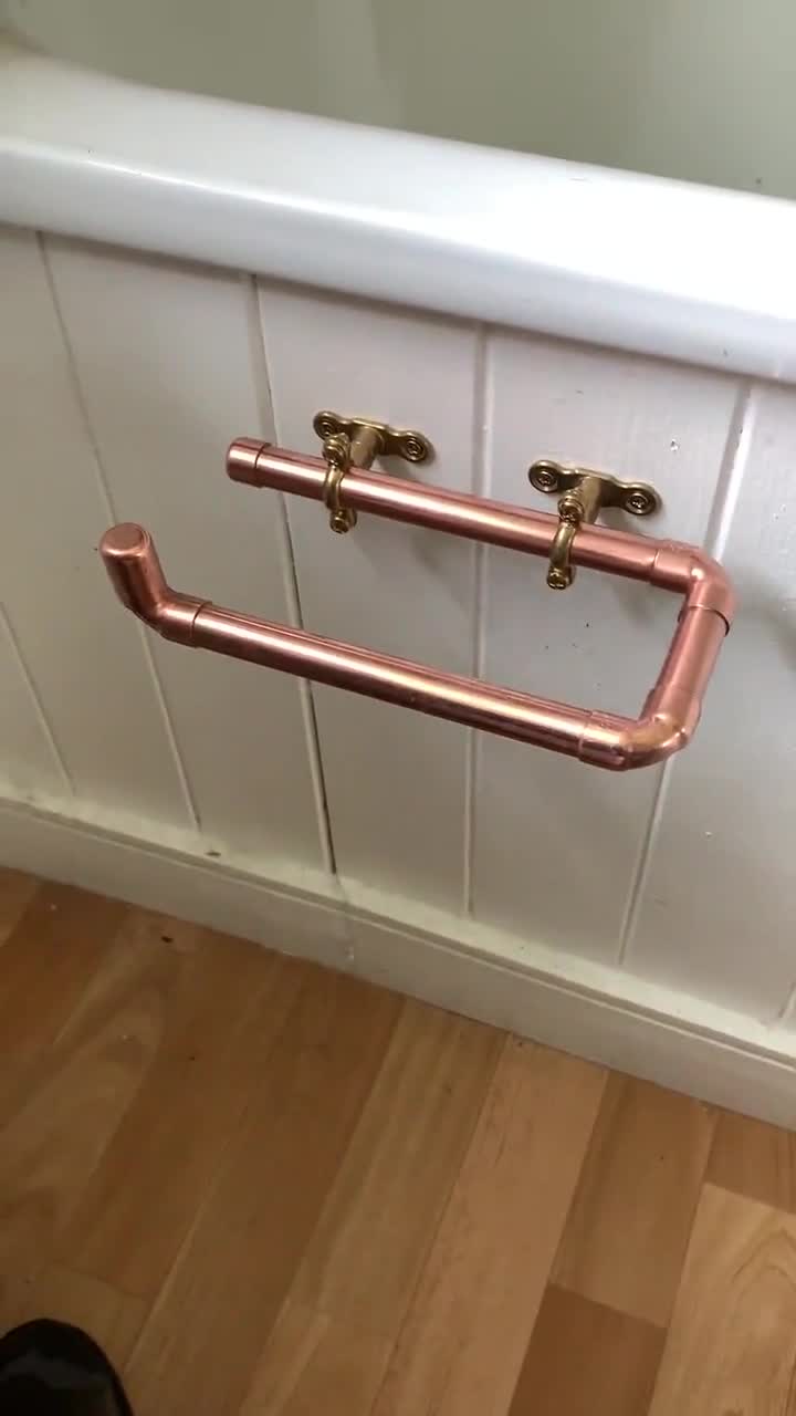 Door Handles, Kitchen Handles, Handmade Copper Kitchen Door