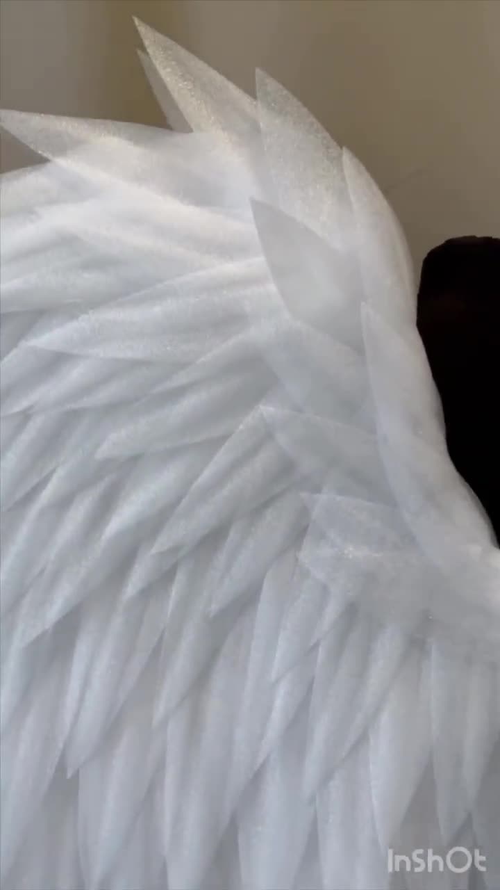 Flügel für Cosplay White Angel Wings Big White Wings Large Wings Hochzeit  Accessoires, image size:720x1280