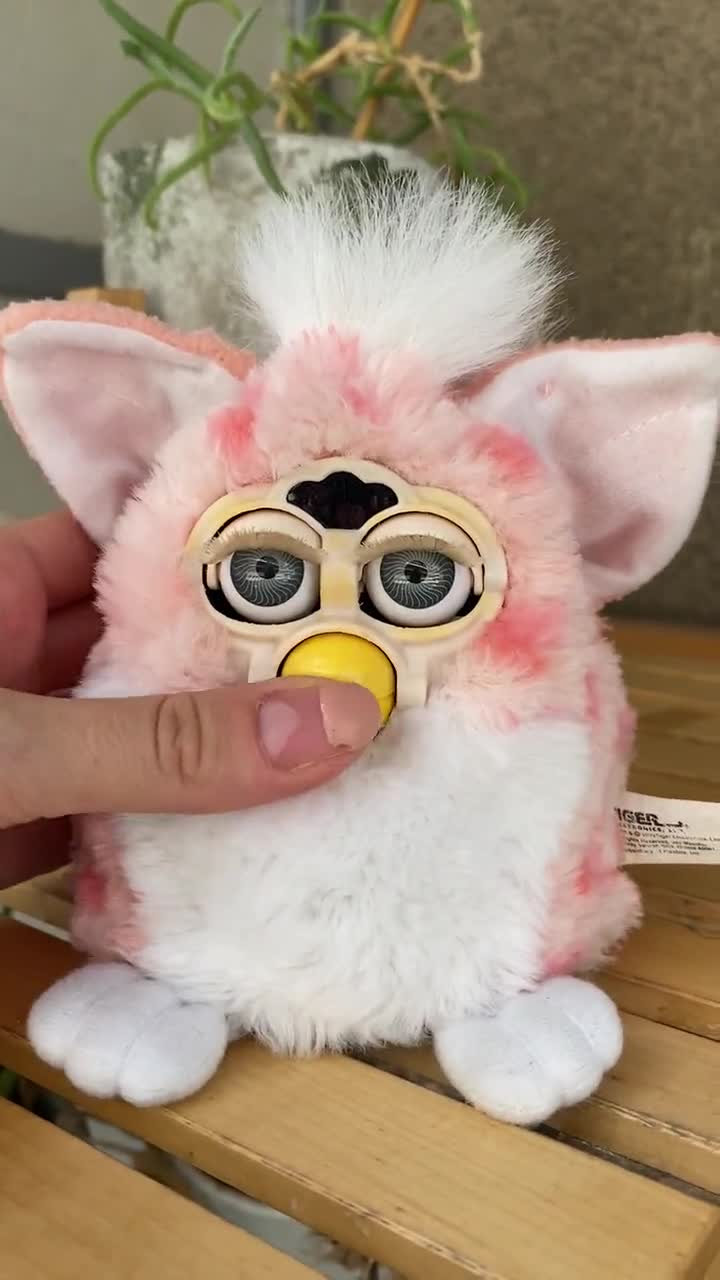 Très Rare Furby Baby 1999 CORAIL Jouets Furby bébés furby modèle